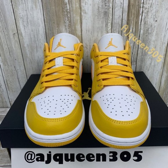 Air Jordan 1 Low White Pollen - Picture 4 of 6